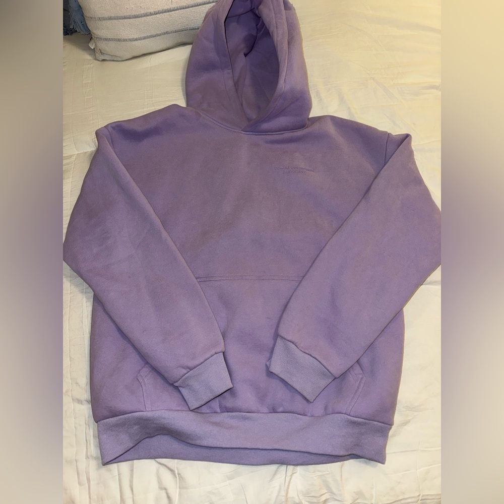 Lavender Hoodie Sweater by COMFRT